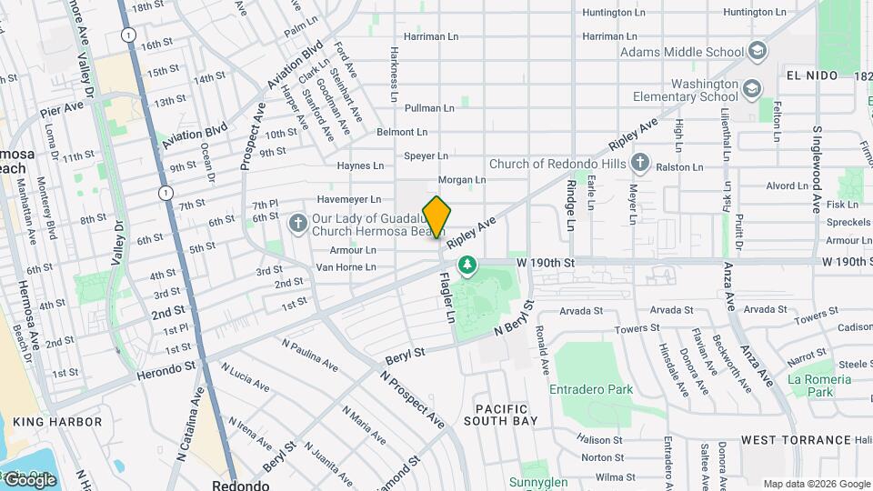 1823 Armour Ln, Unit 1 Mapa y Detalles de la Ubicación
