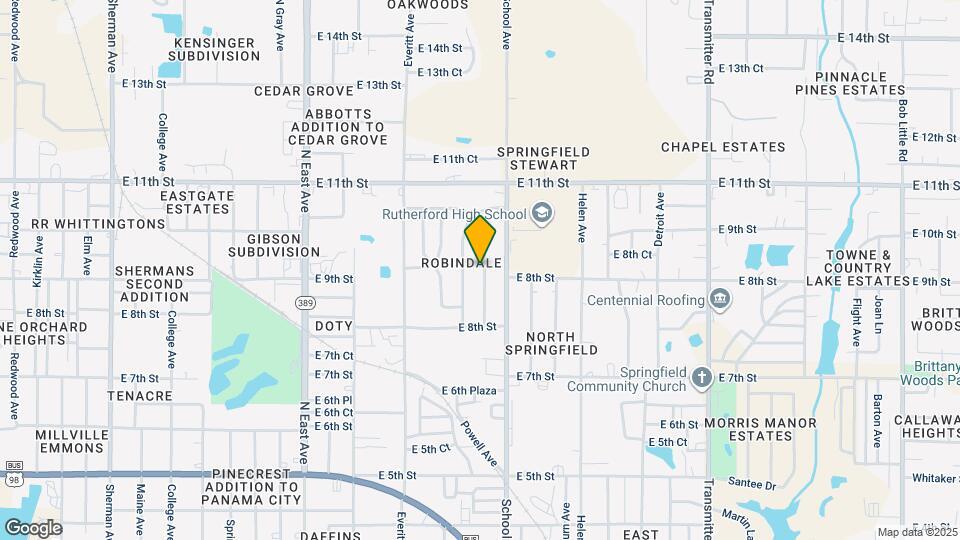 903 Huntington Dr Map and Location Details