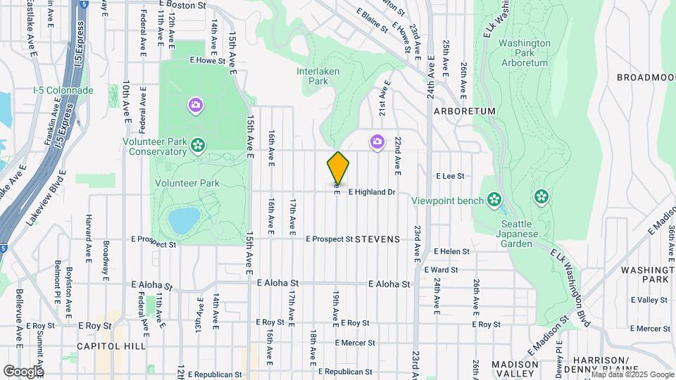1200 19th Ave E Map and Location Details