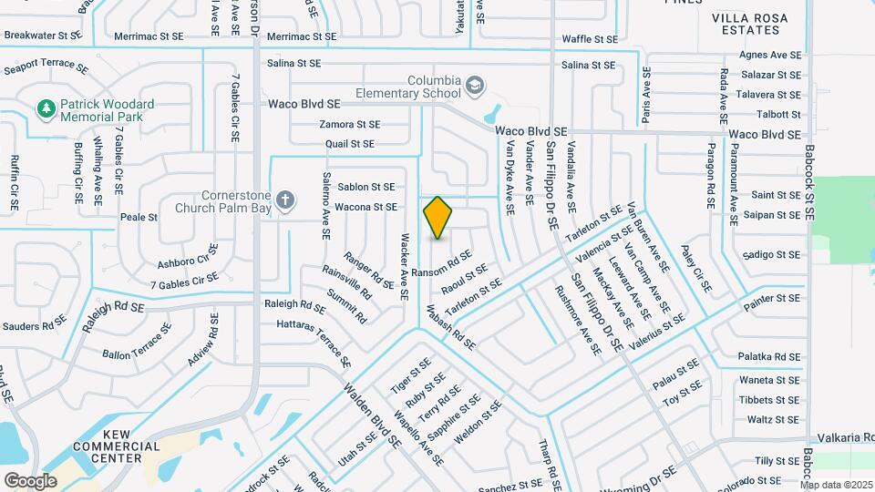1061 Wabash Rd SE Map and Location Details
