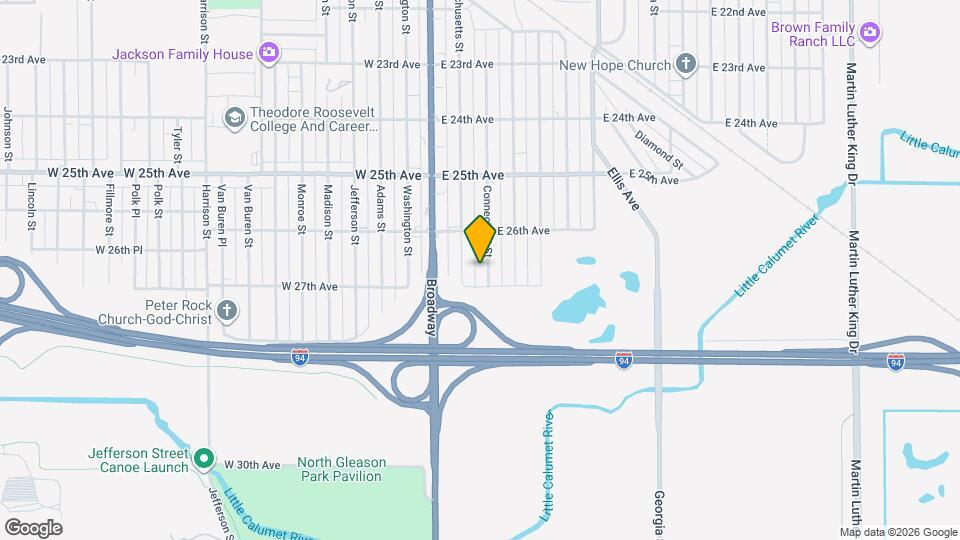 2668 Connecticut St Map and Location Details