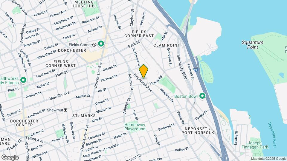 50 Neponset Ave Map and Location Details