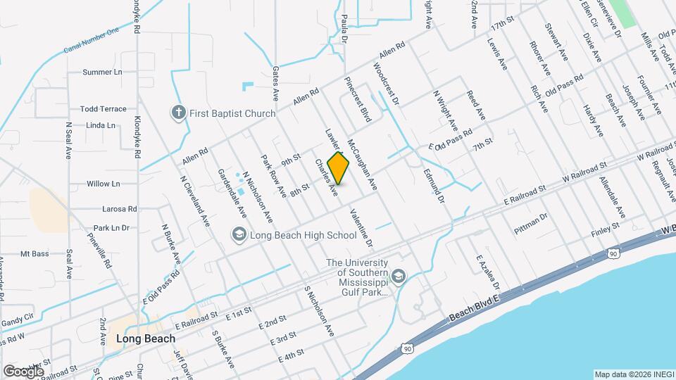 208 Charles Ave Map and Location Details