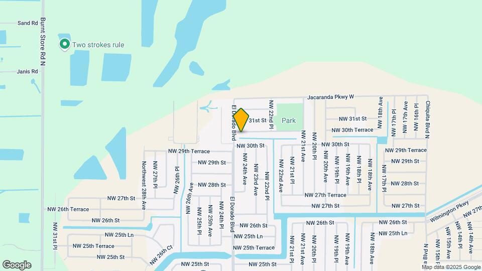 2322 NW 30th Terrace Map and Location Details