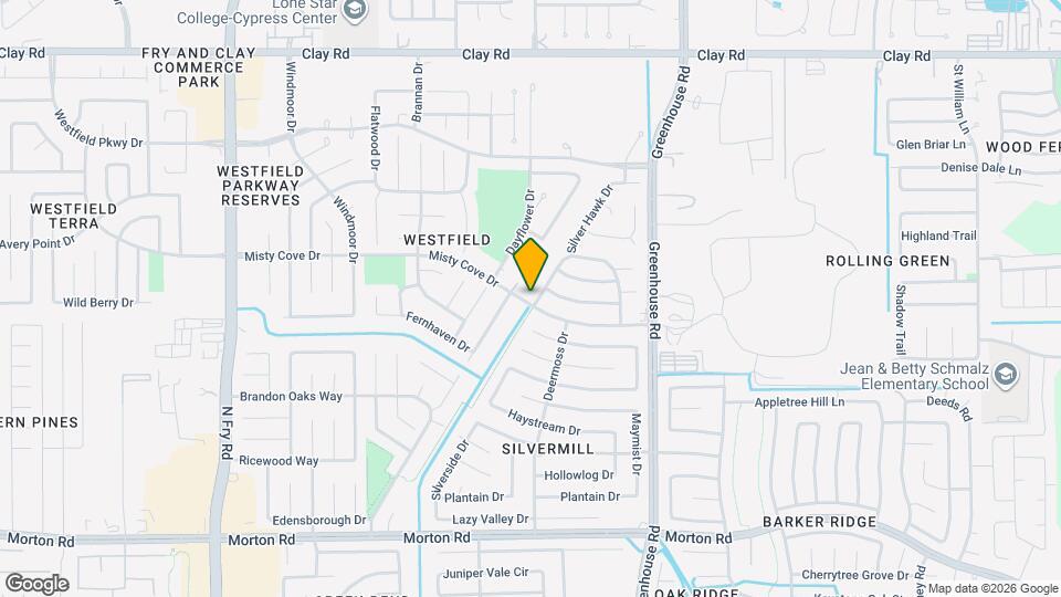 3603 Bristleleaf Dr Map and Location Details