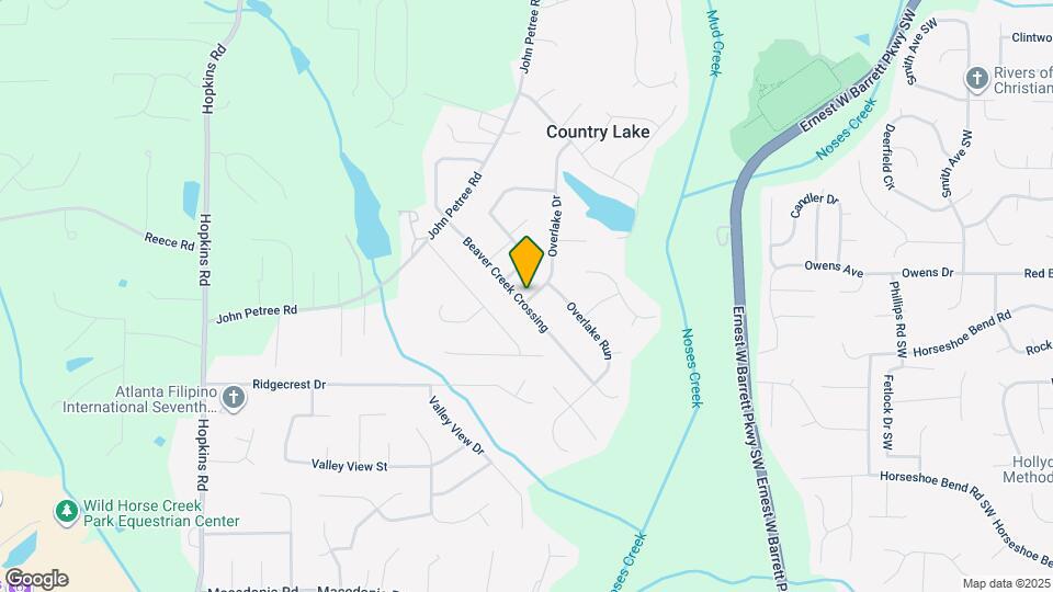 2715 Beaver Creek Crossing Map and Location Details