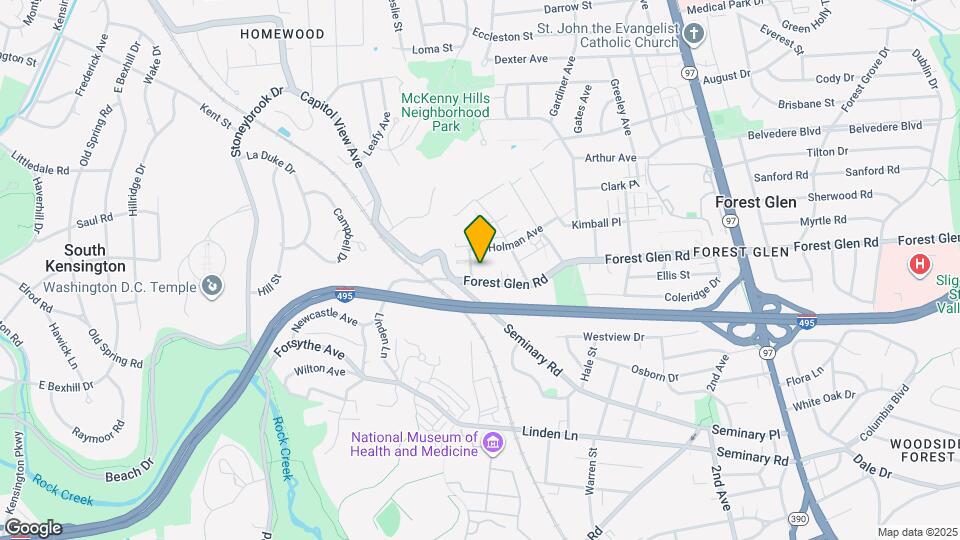 9705 Glen Ave Mapa y Detalles de la Ubicación