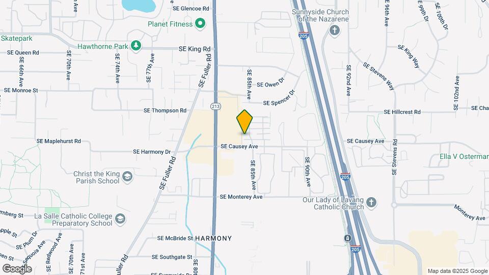 11217 SE Causey Cir Map and Location Details