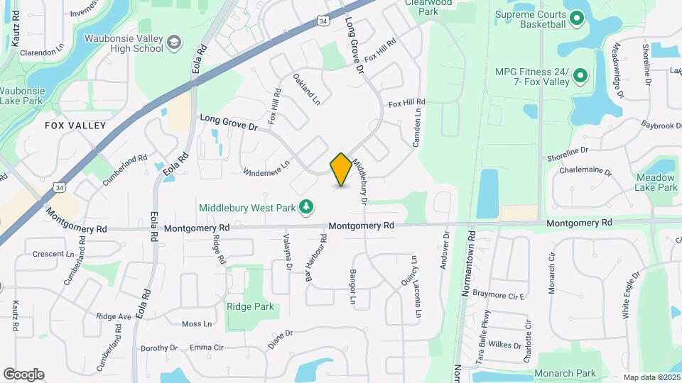 1151 Brockton Ct Map and Location Details