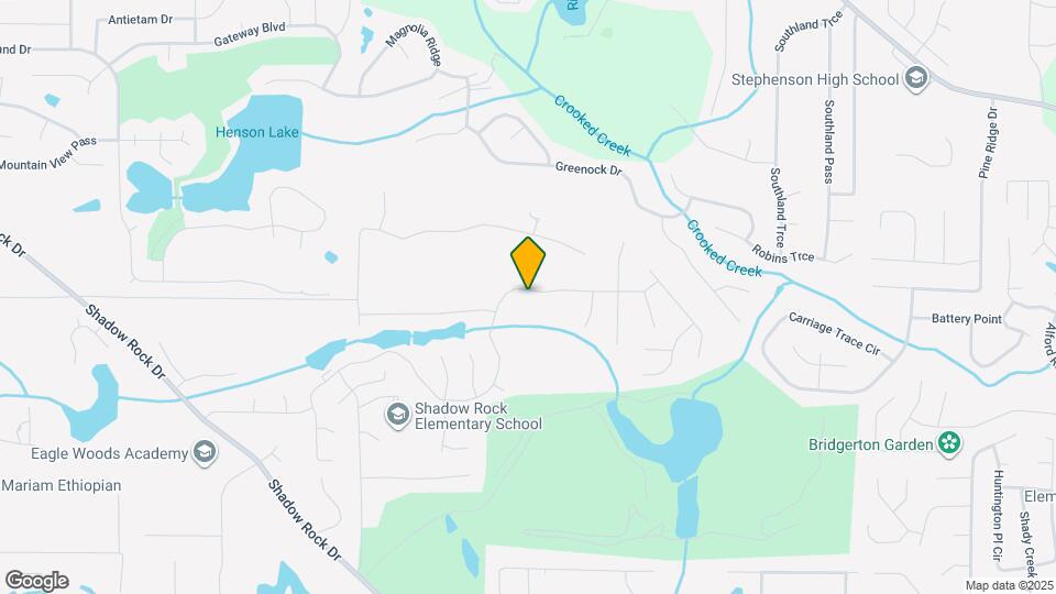 736 Shadow Lake Dr Mapa y Detalles de la Ubicación