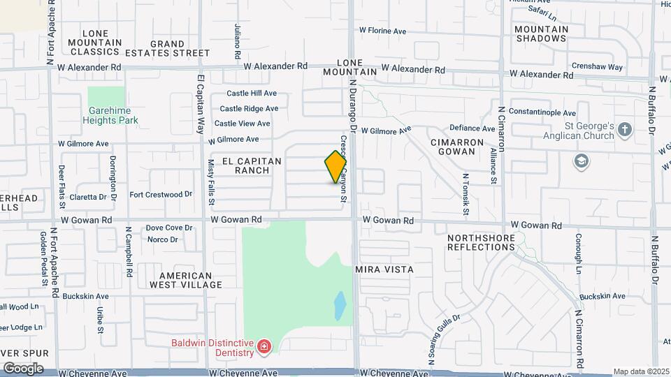 8509 Copper Knoll Ave Map and Location Details