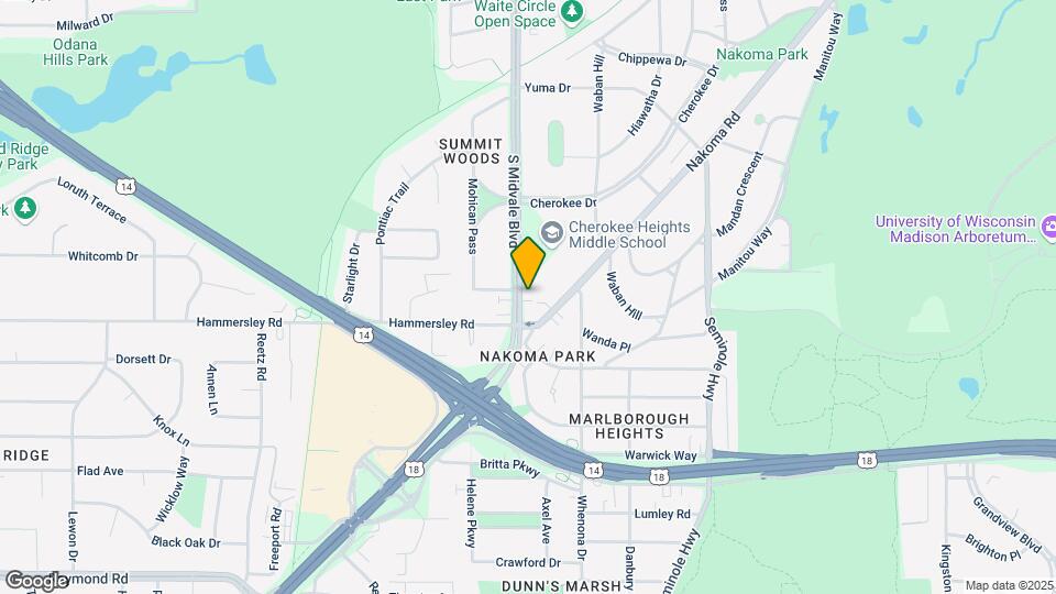 1205 S Midvale Blvd Mapa y Detalles de la Ubicación
