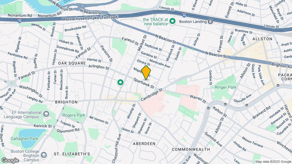 13 Sparhawk St Mapa y Detalles de la Ubicación