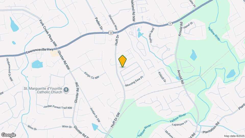 2032 Morning Dew Pl Map and Location Details