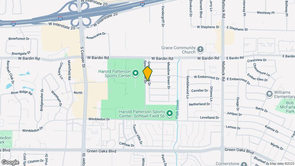 4910 Green Hollow Dr Map and Location Details