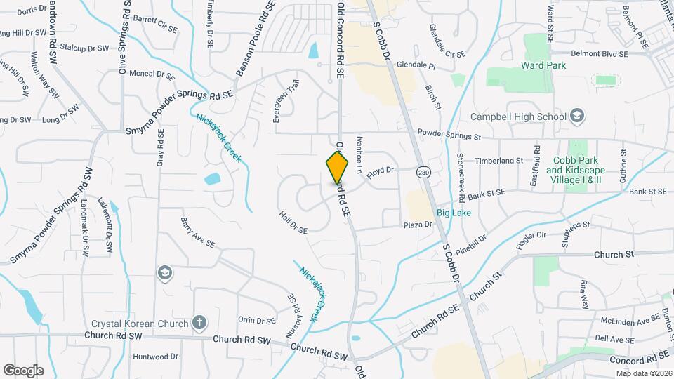 447 Floyd St SE Map and Location Details