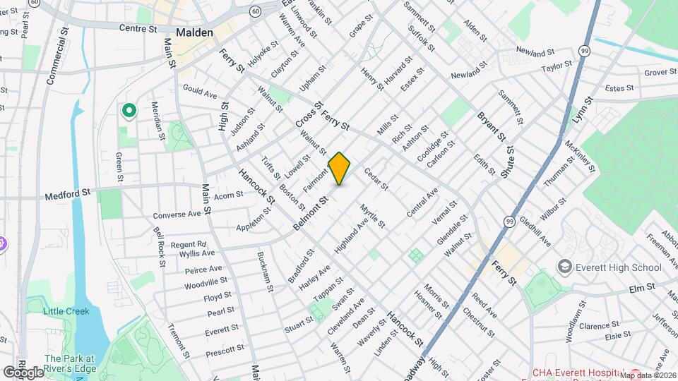 179 Belmont St, Unit 1 Mapa y Detalles de la Ubicación