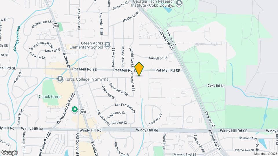 2108-2110 Valley Oaks Dr SE Map and Location Details