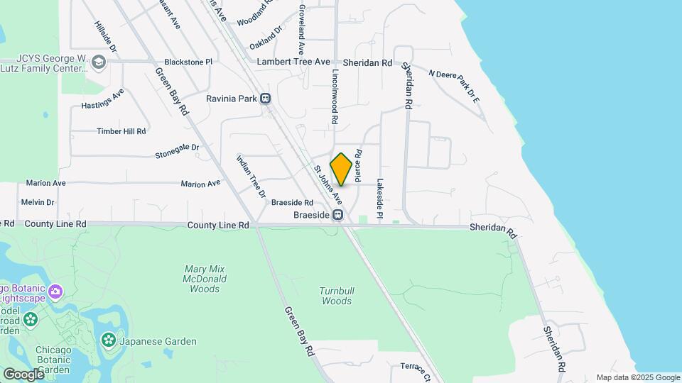 424 Braeside Rd Map and Location Details
