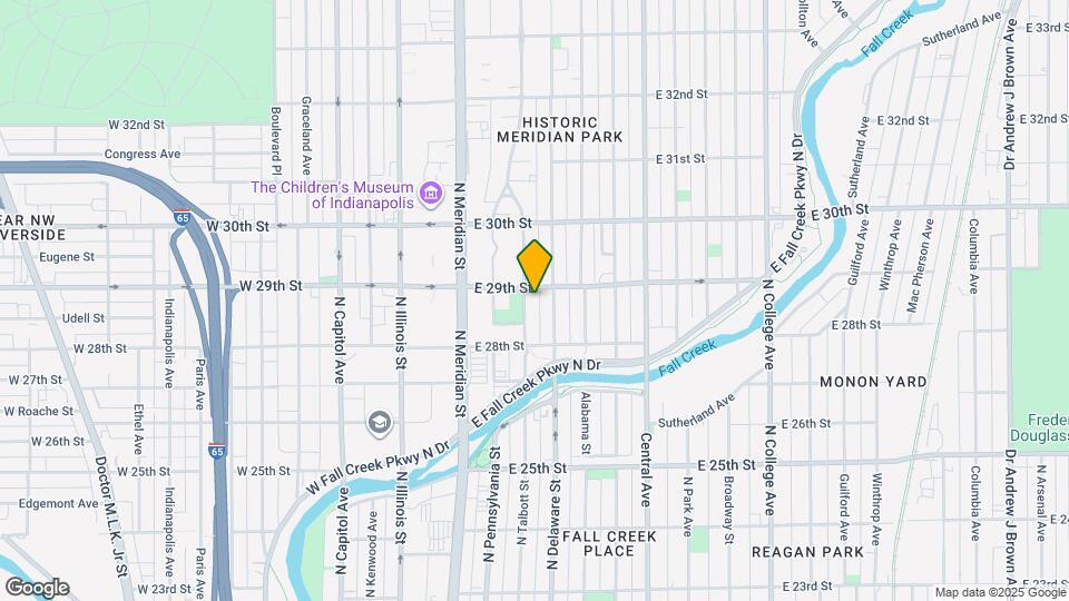 2845 N Talbott St Map and Location Details