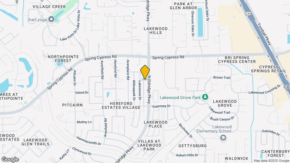 16407 N Eldridge Pkwy Map and Location Details