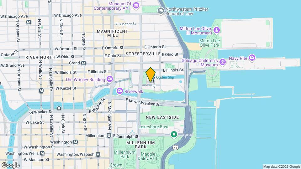 342 E North Water St Map and Location Details