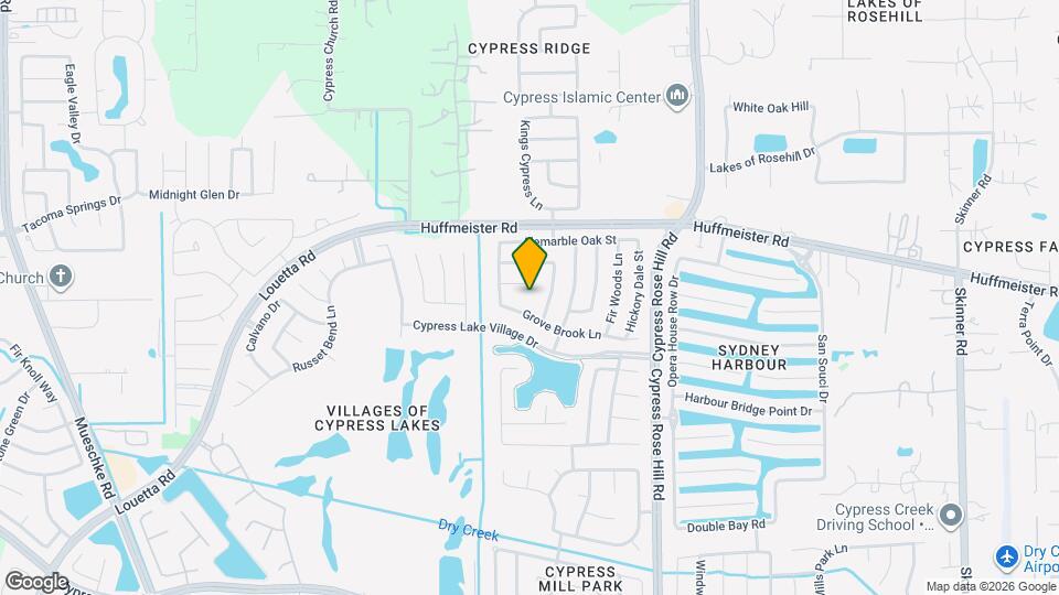 18506 Carousel Creek Ct Map and Location Details