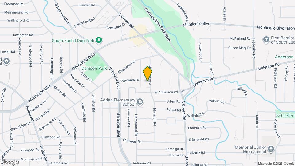 988 Glenside Ave Map and Location Details