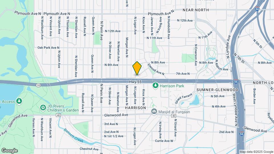 610 Logan Ave N Map and Location Details