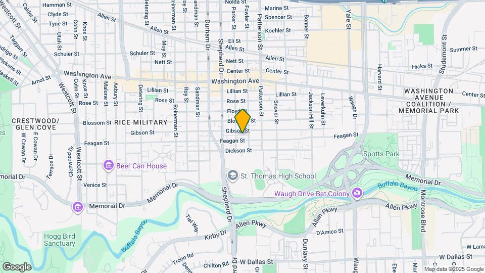 404 Parker St Mapa y Detalles de la Ubicación