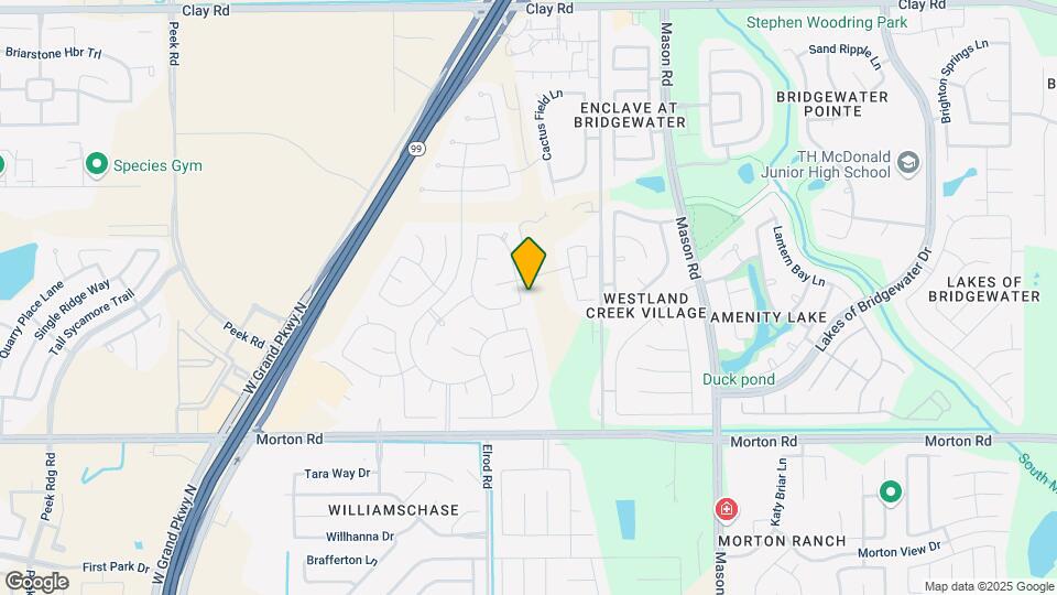 3306 Benbrook Springs Ln Map and Location Details