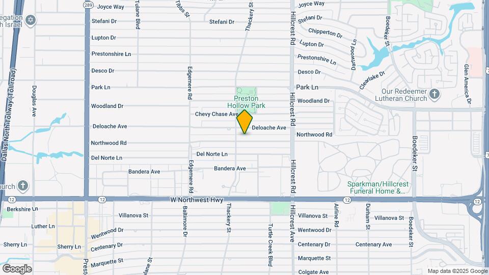 6615 Northwood Rd Map and Location Details