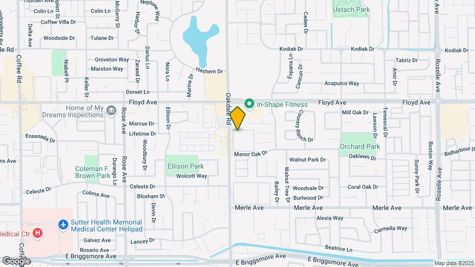 Valley Oak Apartments Mapa y Detalles de la Ubicación