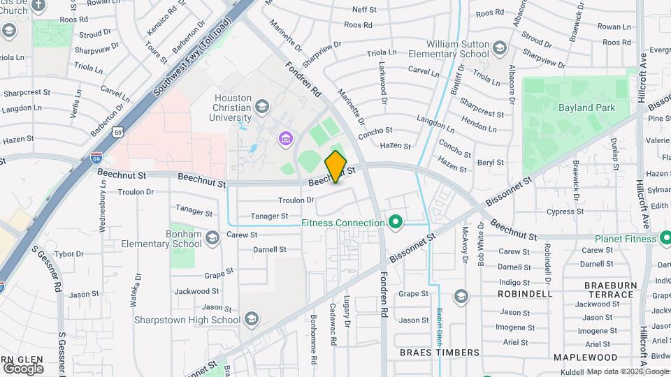 7130 Troulon Dr Map and Location Details