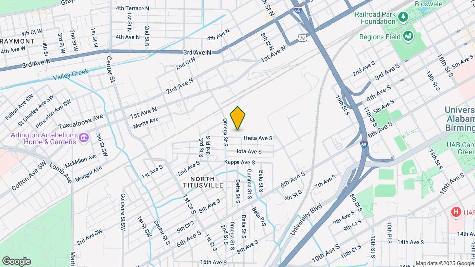 1627 Center Way S Map and Location Details