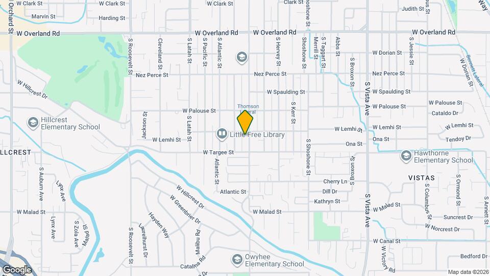 2111 S Owyhee St Map and Location Details