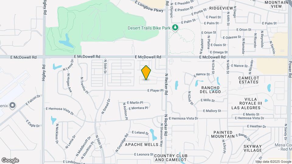 5862 E Norwood St Map and Location Details