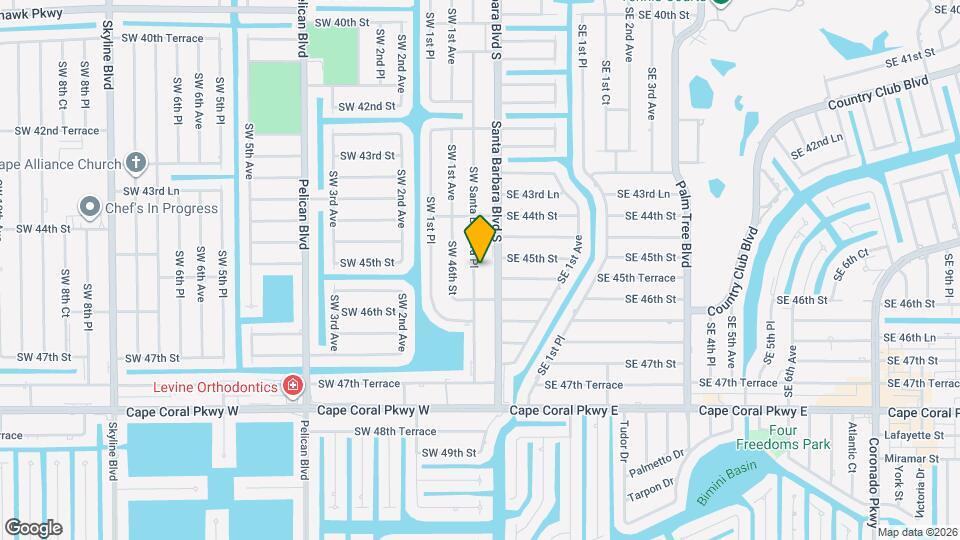 4511-4511 SW Santa Barbara Pl, Unit 4509 SW Santa Barbara Pl Mapa y Detalles de la Ubicación