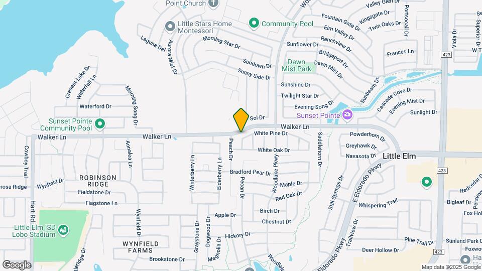2205 White Pine Dr Map and Location Details