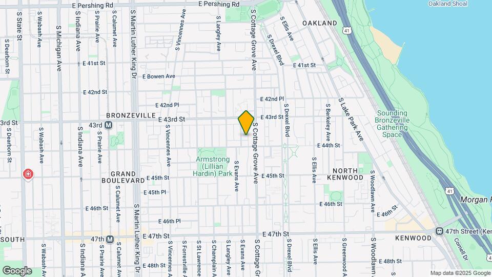 4339 S Evans Ave, Unit Unit2 Map and Location Details