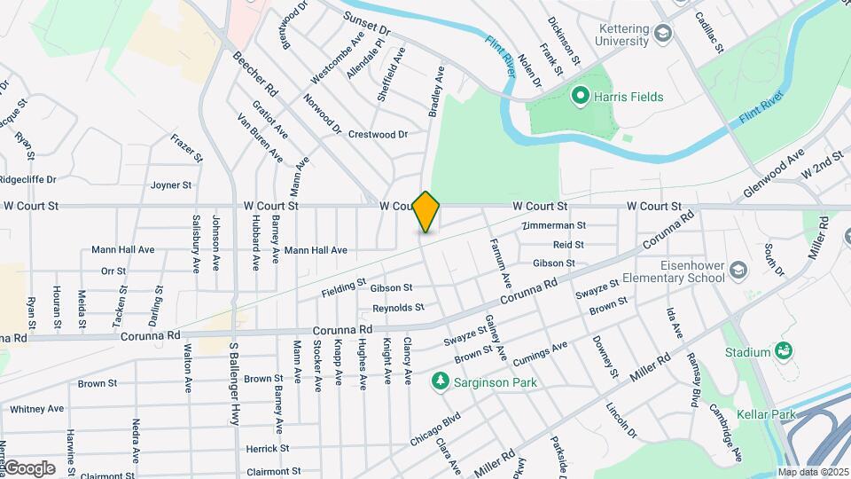943 Bradley Ave-Unit -2 Map and Location Details