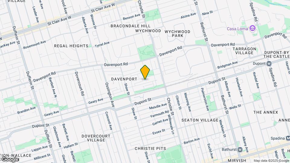 54-60 Wychcrest Ave Map and Location Details