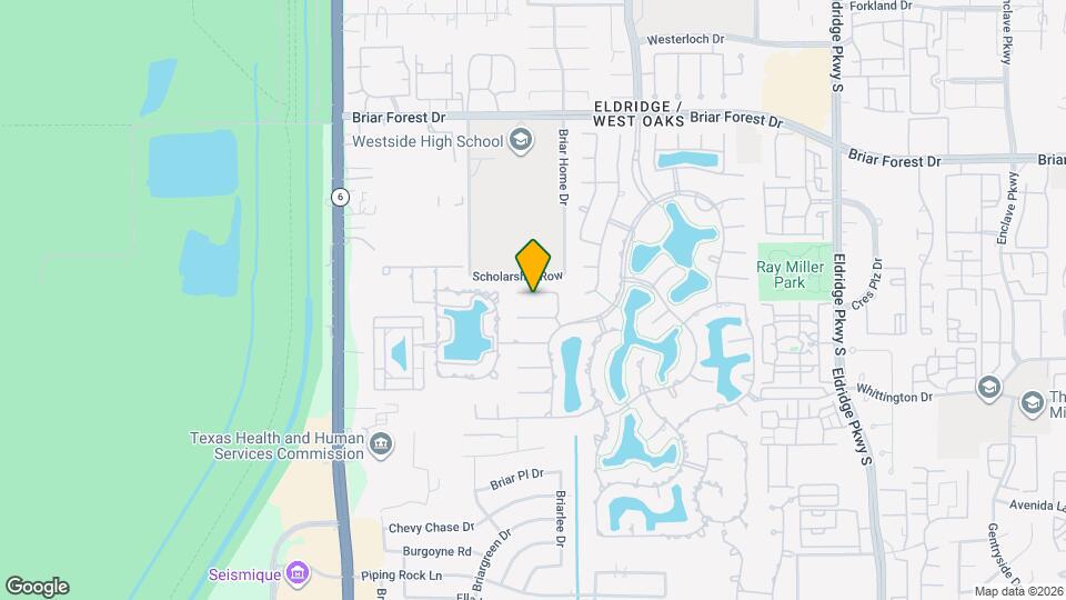 14227 Flower Creek Ln Map and Location Details