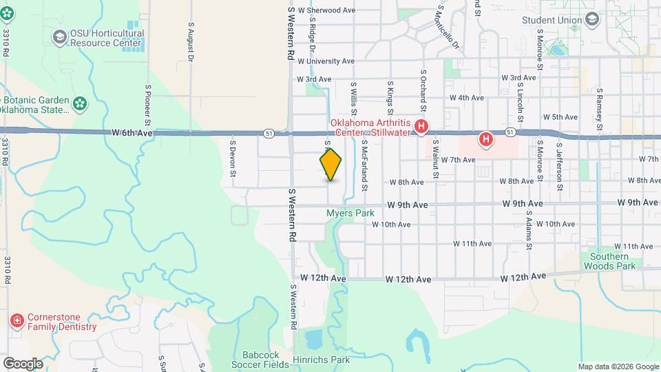 723 S Ridge Dr Map and Location Details