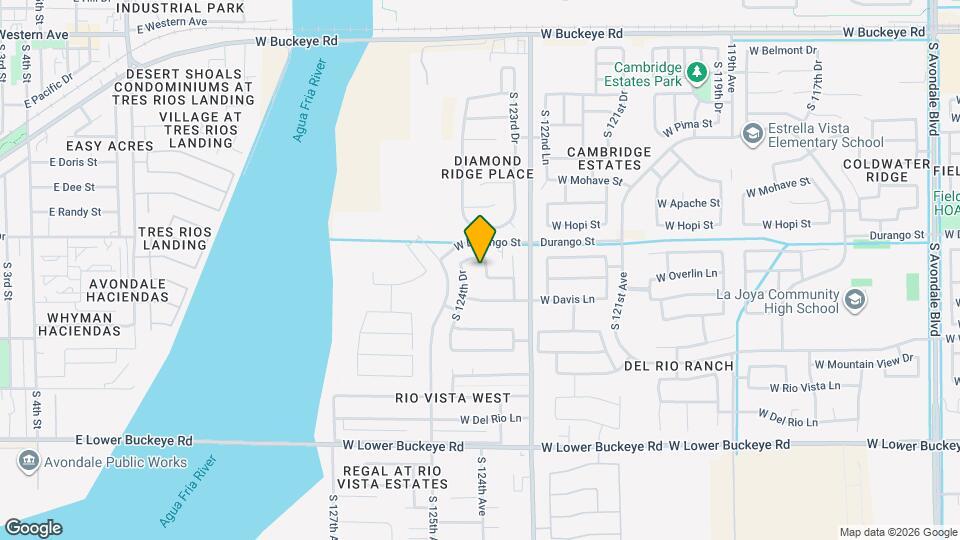 2112 S 123rd Ln Map and Location Details