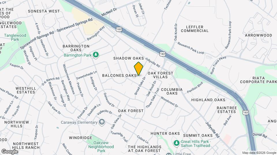 11713 Argonne Forest Trail Map and Location Details
