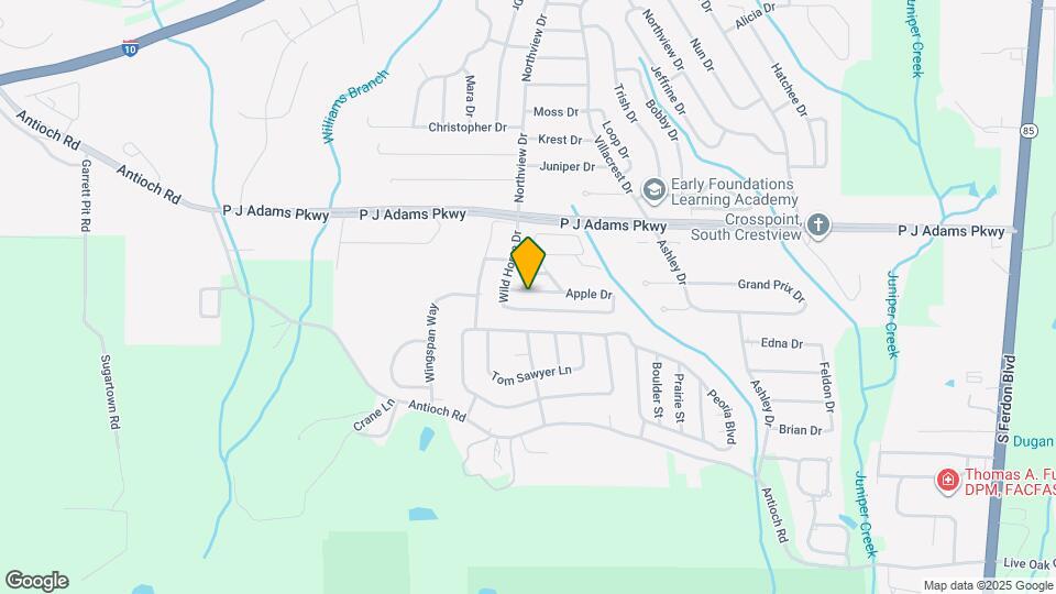 312 Apple Dr Map and Location Details