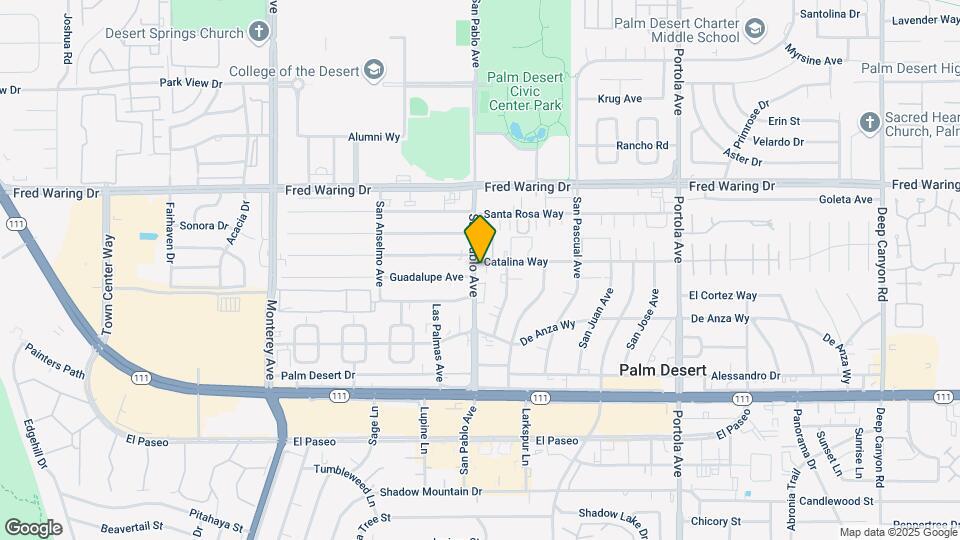 73515 Catalina Way Map and Location Details