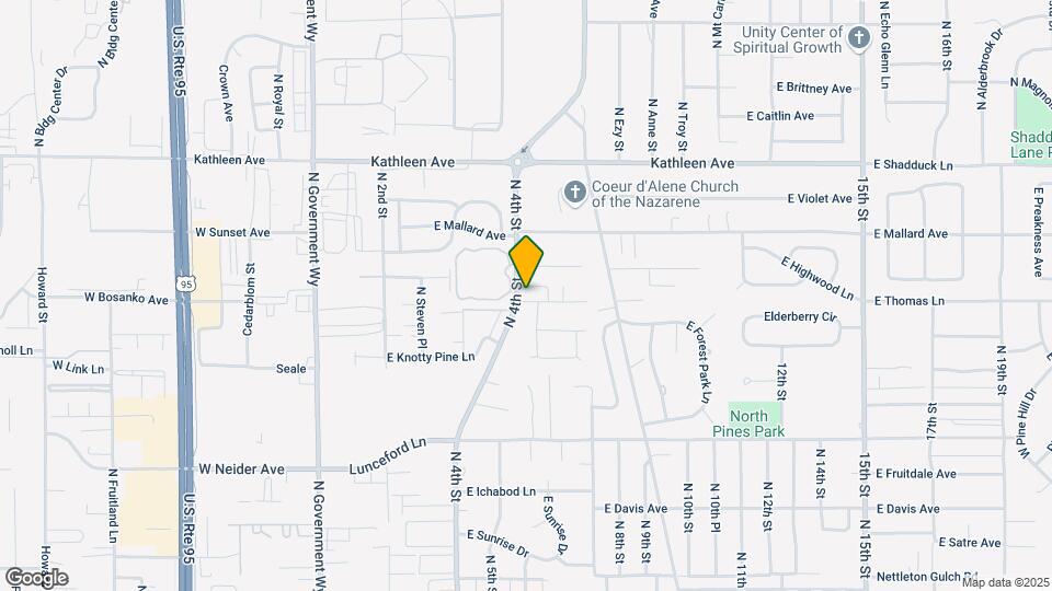 623 E Whispering Pines Ln Map and Location Details