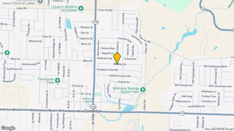 320 Beasley Dr Map and Location Details